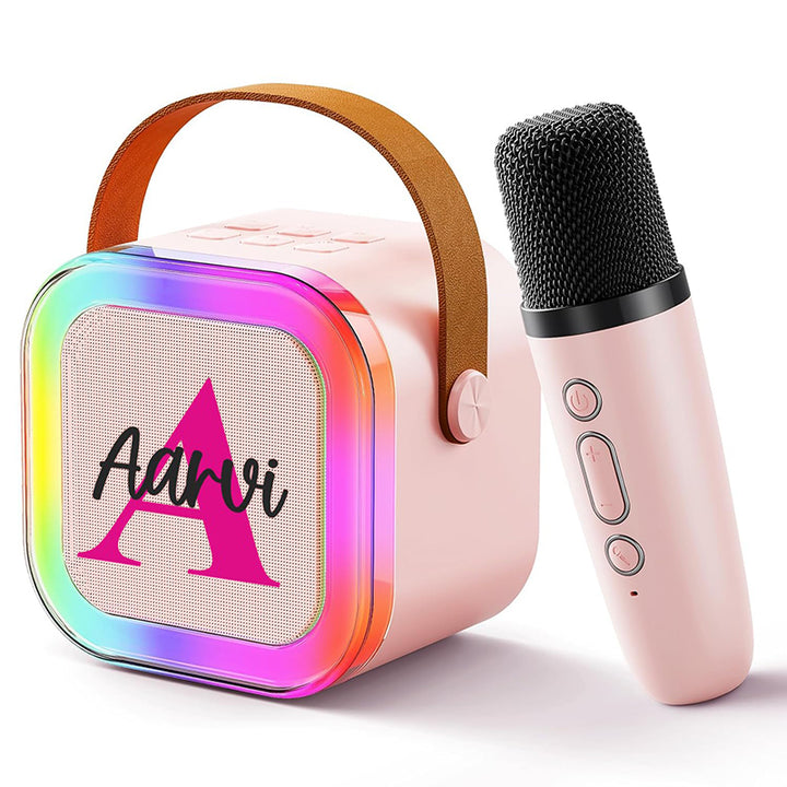 Wireless karoke speakers with mic