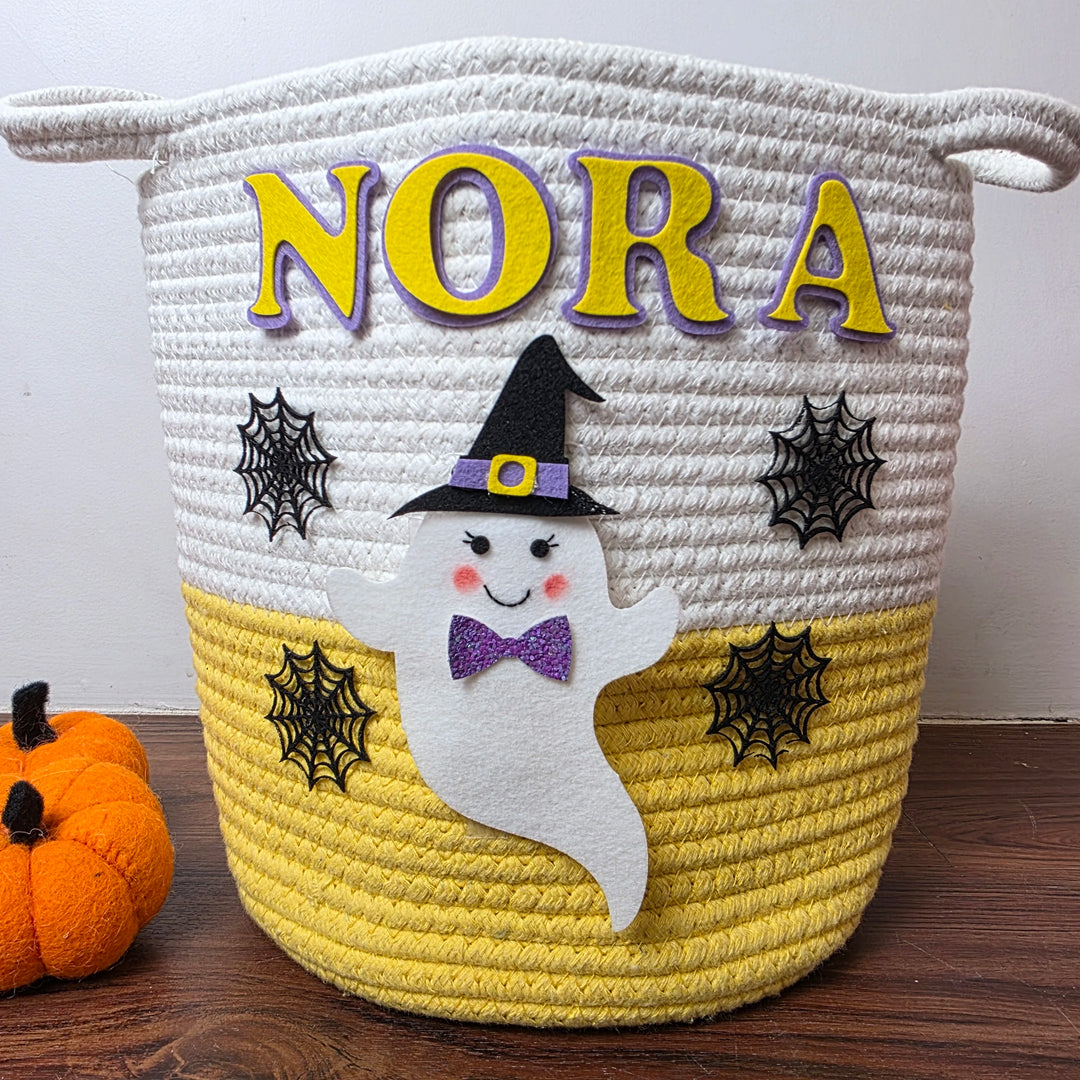 Trick-or-Treat Basket – Mystic Ghost