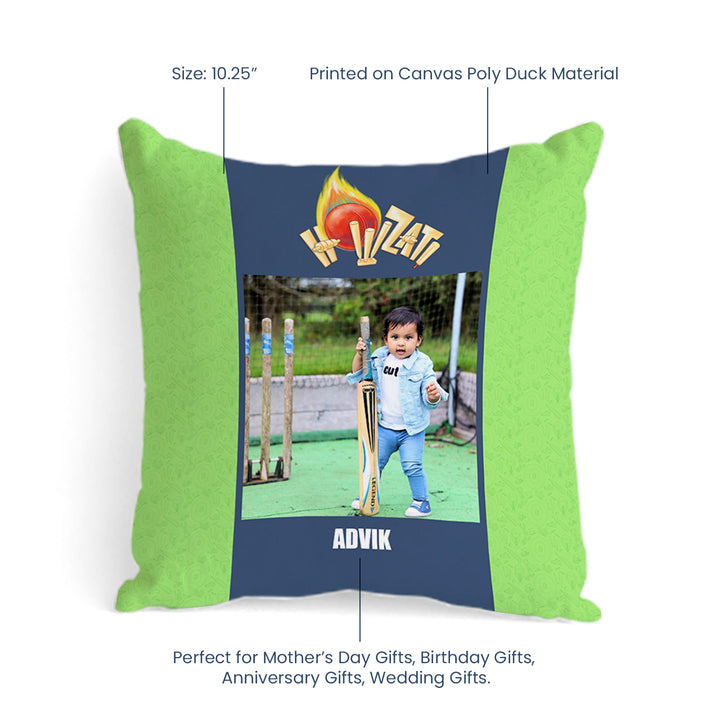 Personalised Photo Cushions - Cricket Buzz