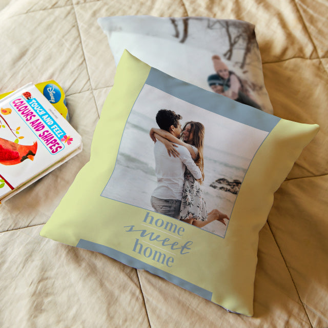 Personalised Photo Cushions - Home Sweet Home