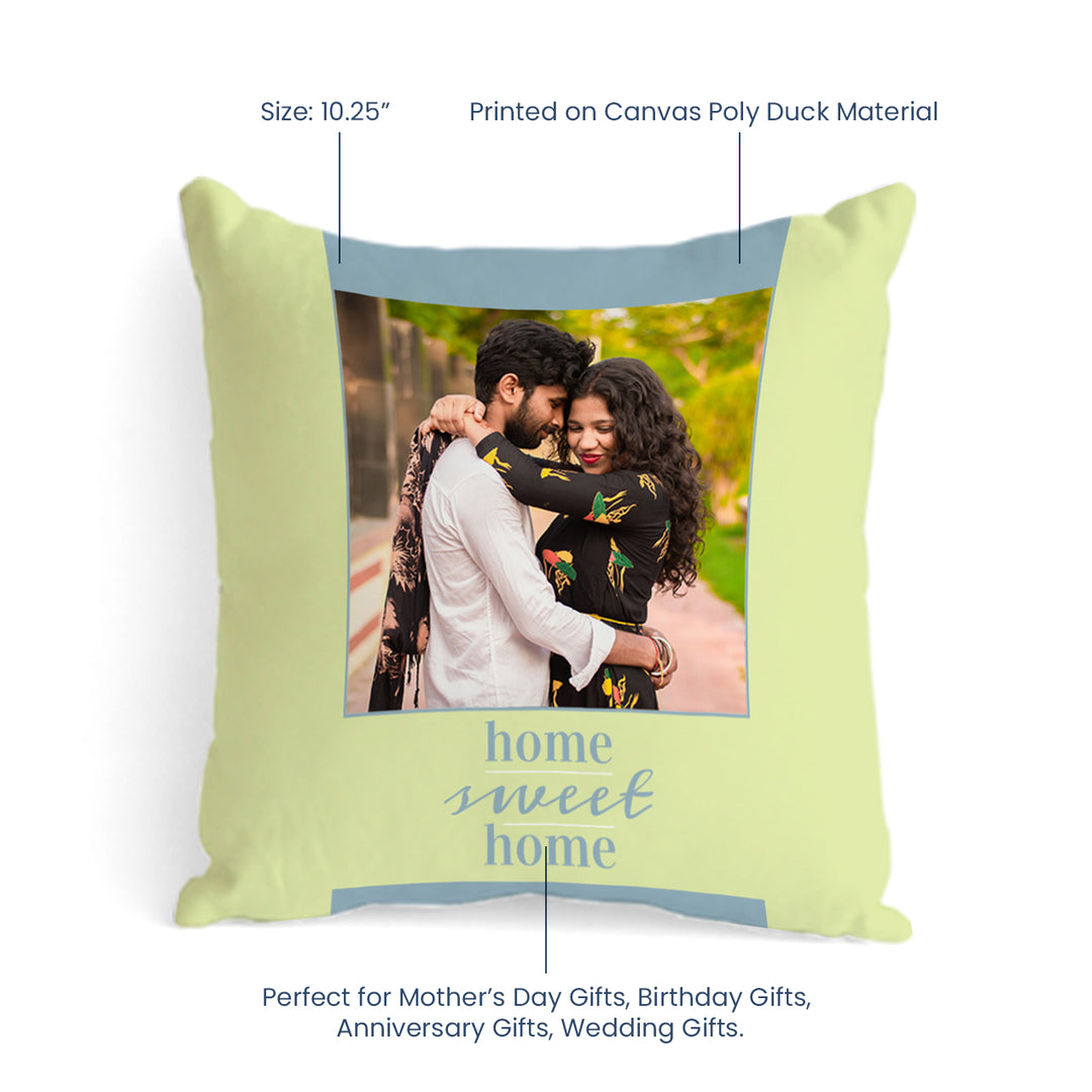 Personalised Photo Cushions - Home Sweet Home