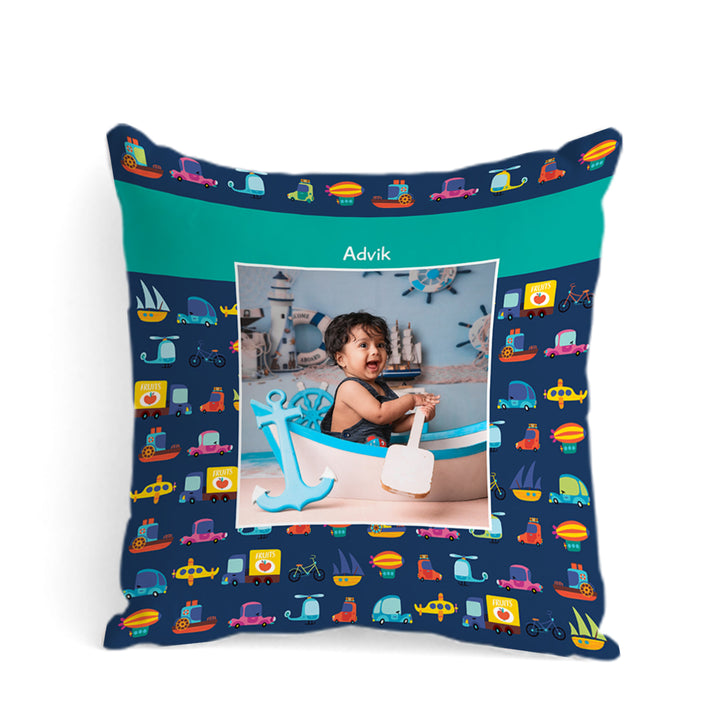 Personalised Photo Cushions - Let's Travel