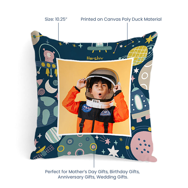 Personalised Photo Cushions - Space Explorer