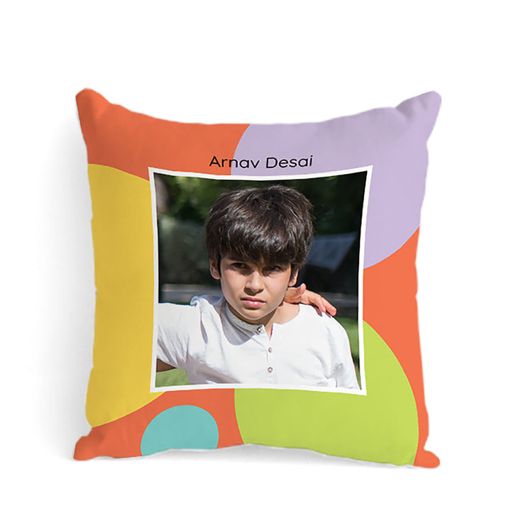 Personalised Photo Cushions - Polka