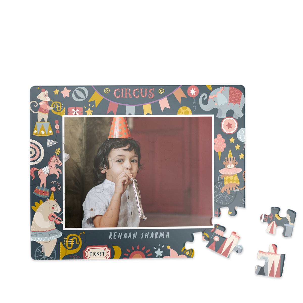 Photo Puzzle - Animal Circus