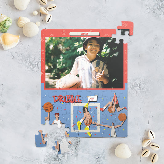 Photo Puzzle - BasketBall Fever Boy