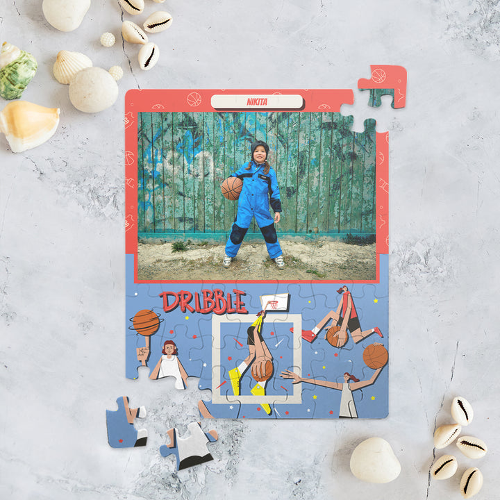 Photo Puzzle - BasketBall Fever Girl