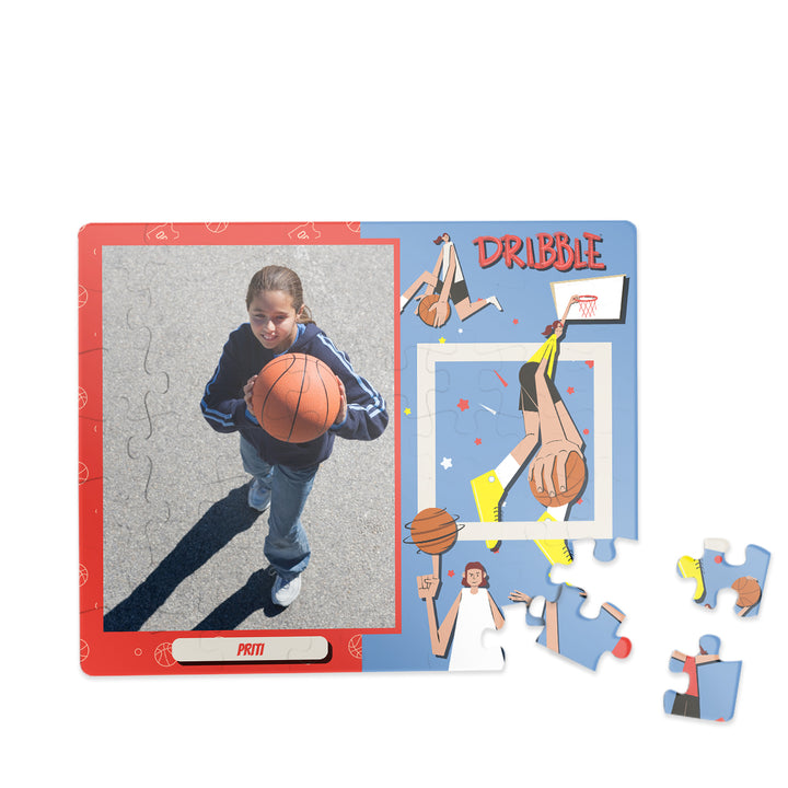 Photo Puzzle - BasketBall Fever Girl