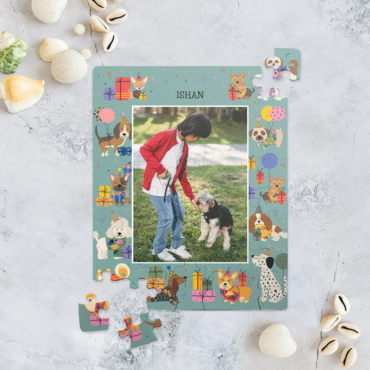 Photo Puzzle - Paw Party