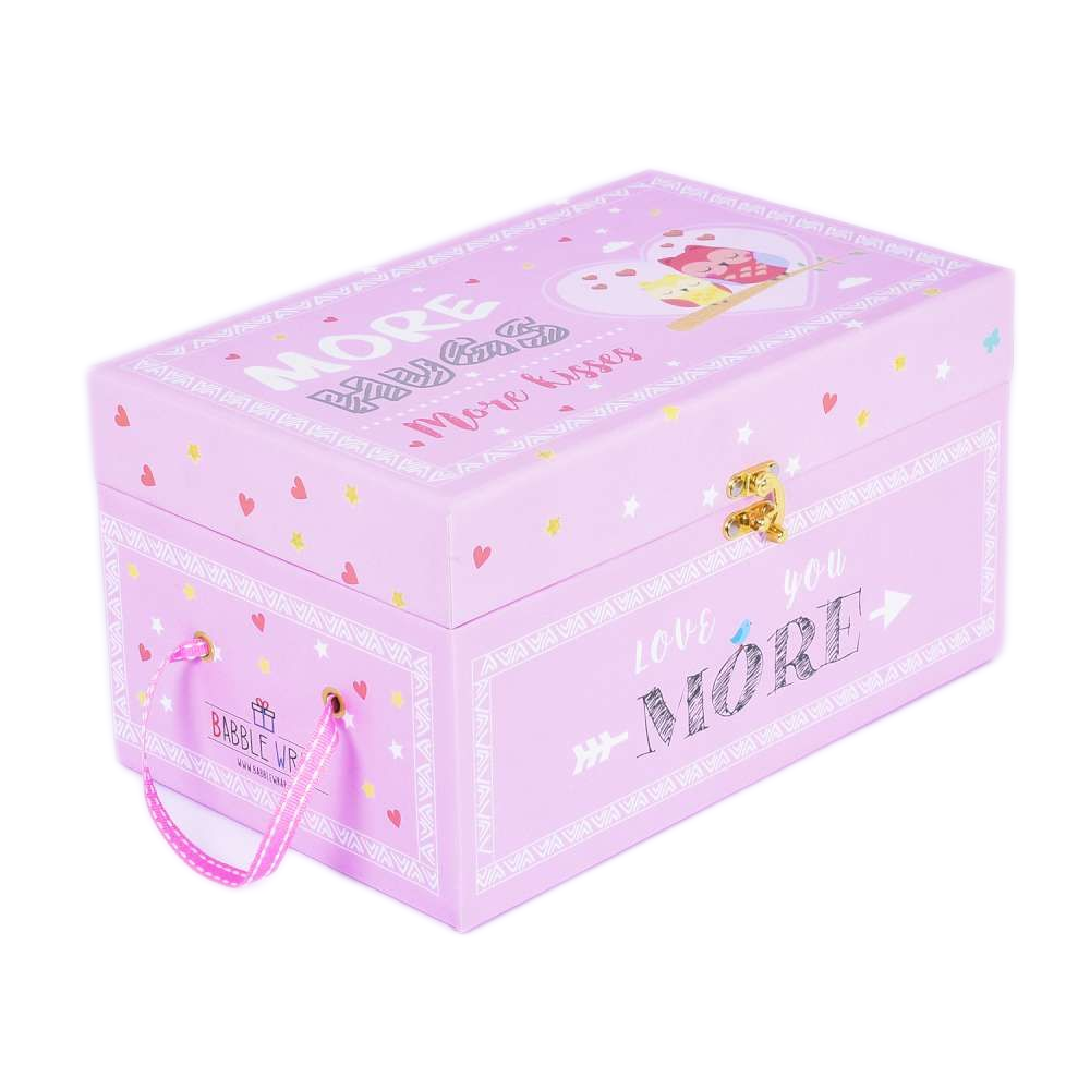The Pink More Hugs More Kisses- Trunk