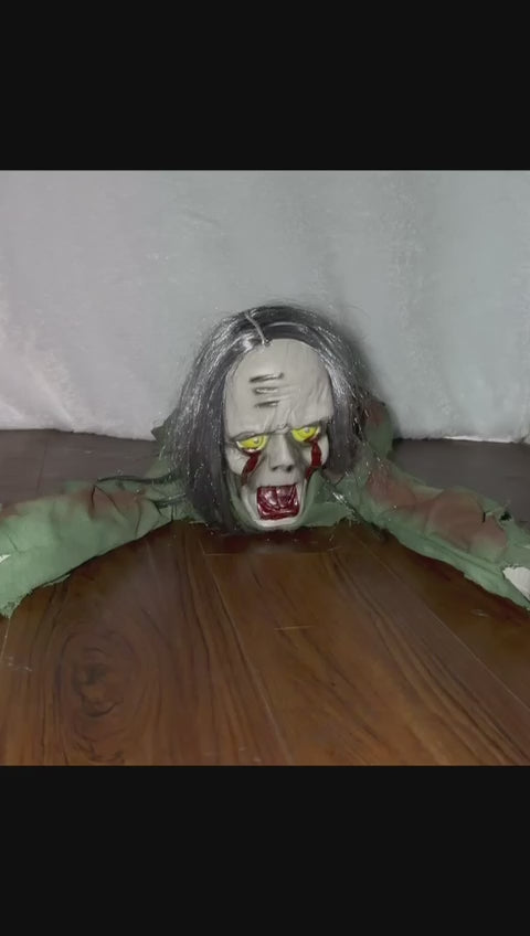 Blood-Eyed Crawling Zombie