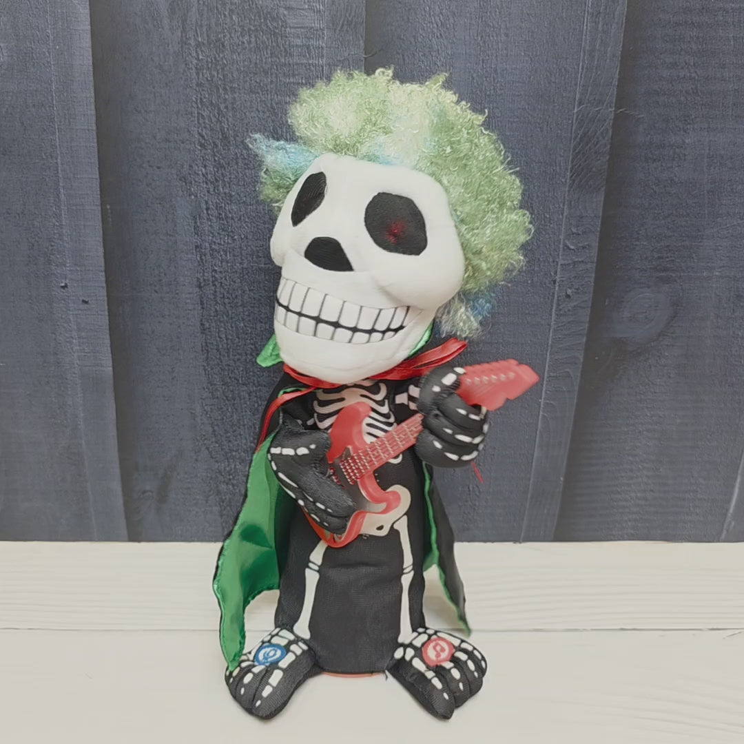 Animated Skeleton Rockstar – Riff Reaper