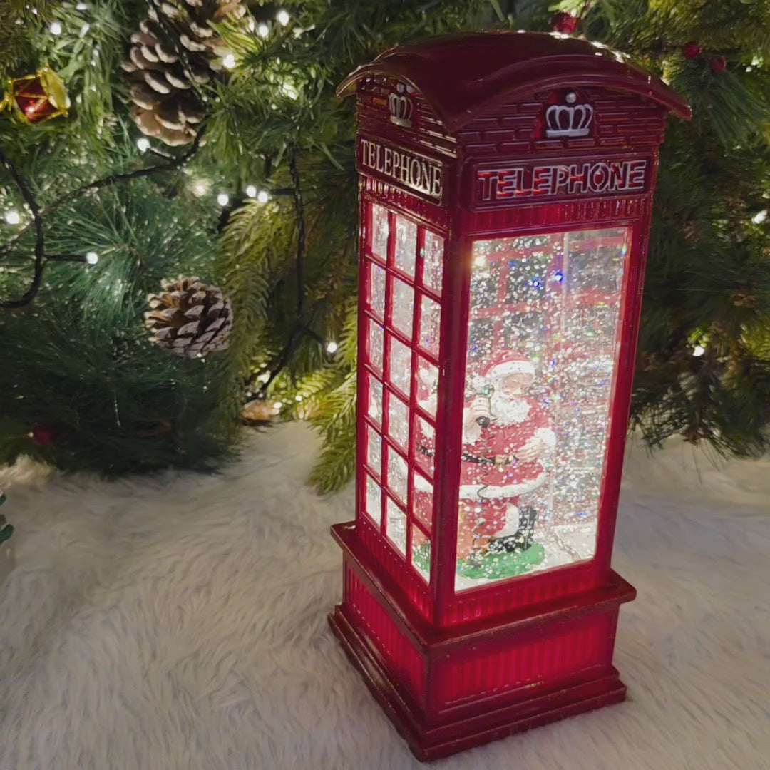 Waterlight Carols – Santa Phone Booth