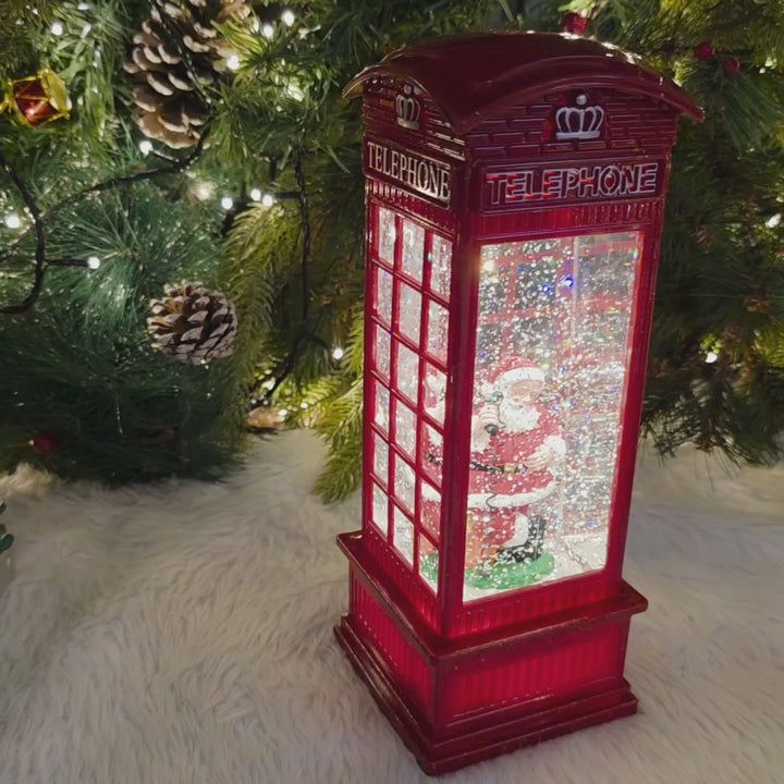 Waterlight Carols – Santa Phone Booth