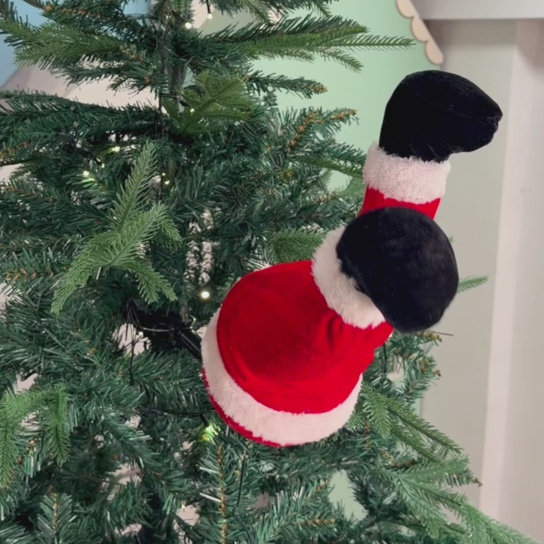 Swinging Legs - Santa