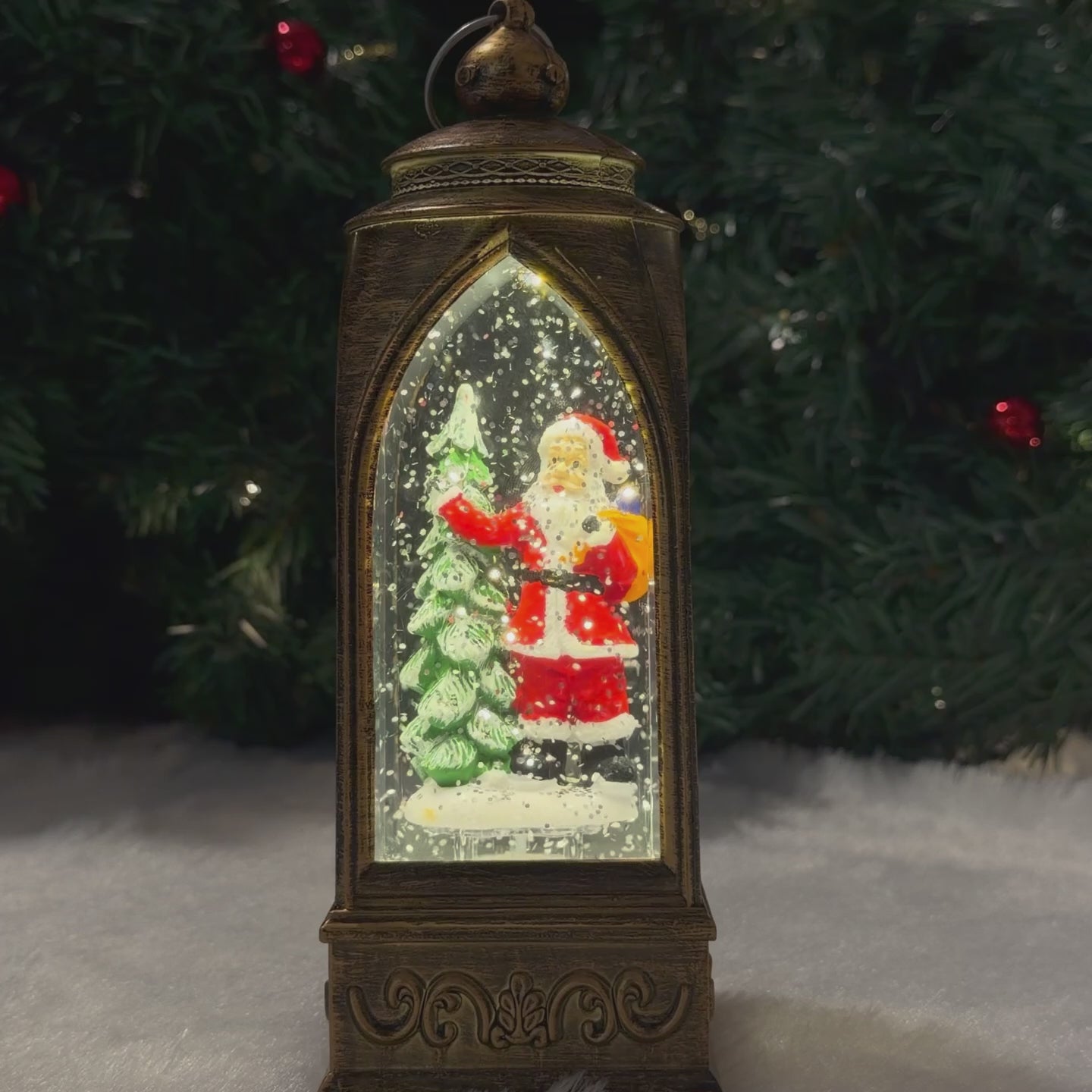 Water Light Carols - Santa's Lantern