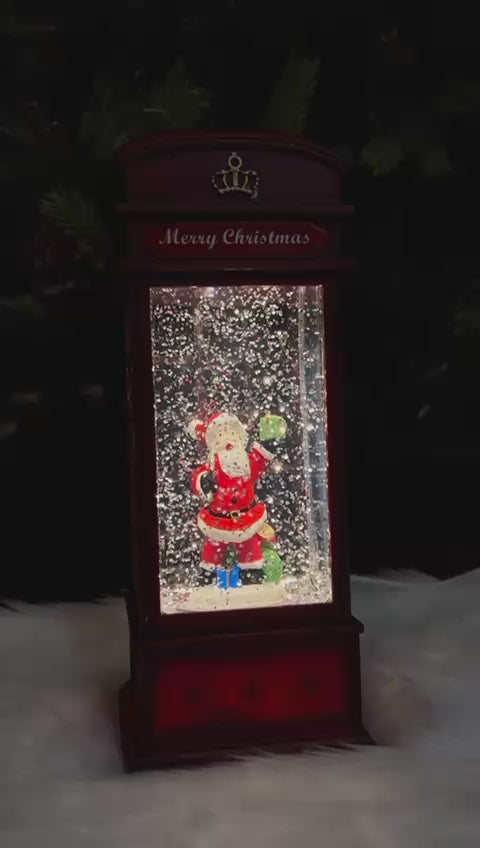 Babble Wrap Waterlight Carols (Santa In a Telephone Booth)