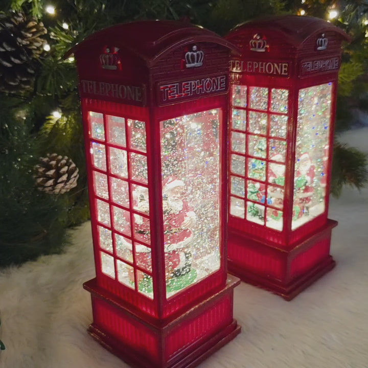 Waterlight Carols – Phone Booth Set of 2