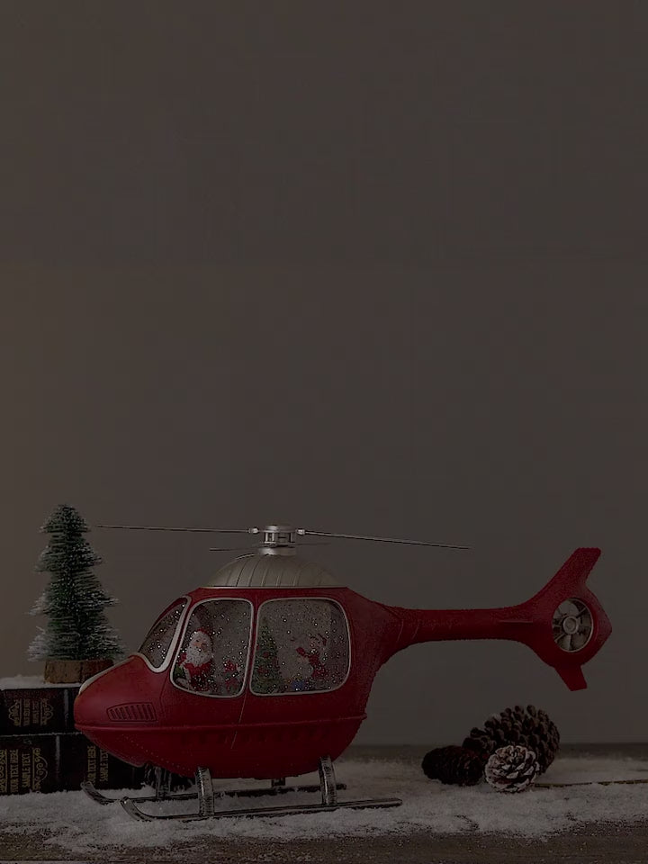 Babble Wrap Waterlight Carols- Santa's Dreamy Helicopter