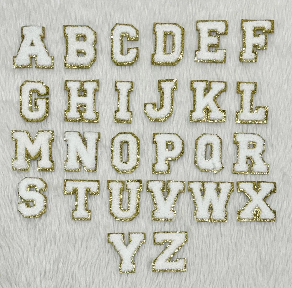 Personalized Initial Caps – Sparkle Letters