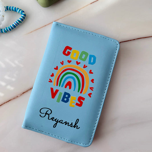 Passport cover + Luggage tag - Rainbow
