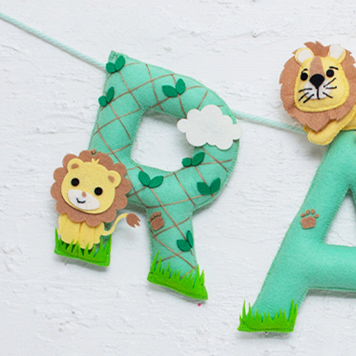King of the Jungle Name Bunting/Garland