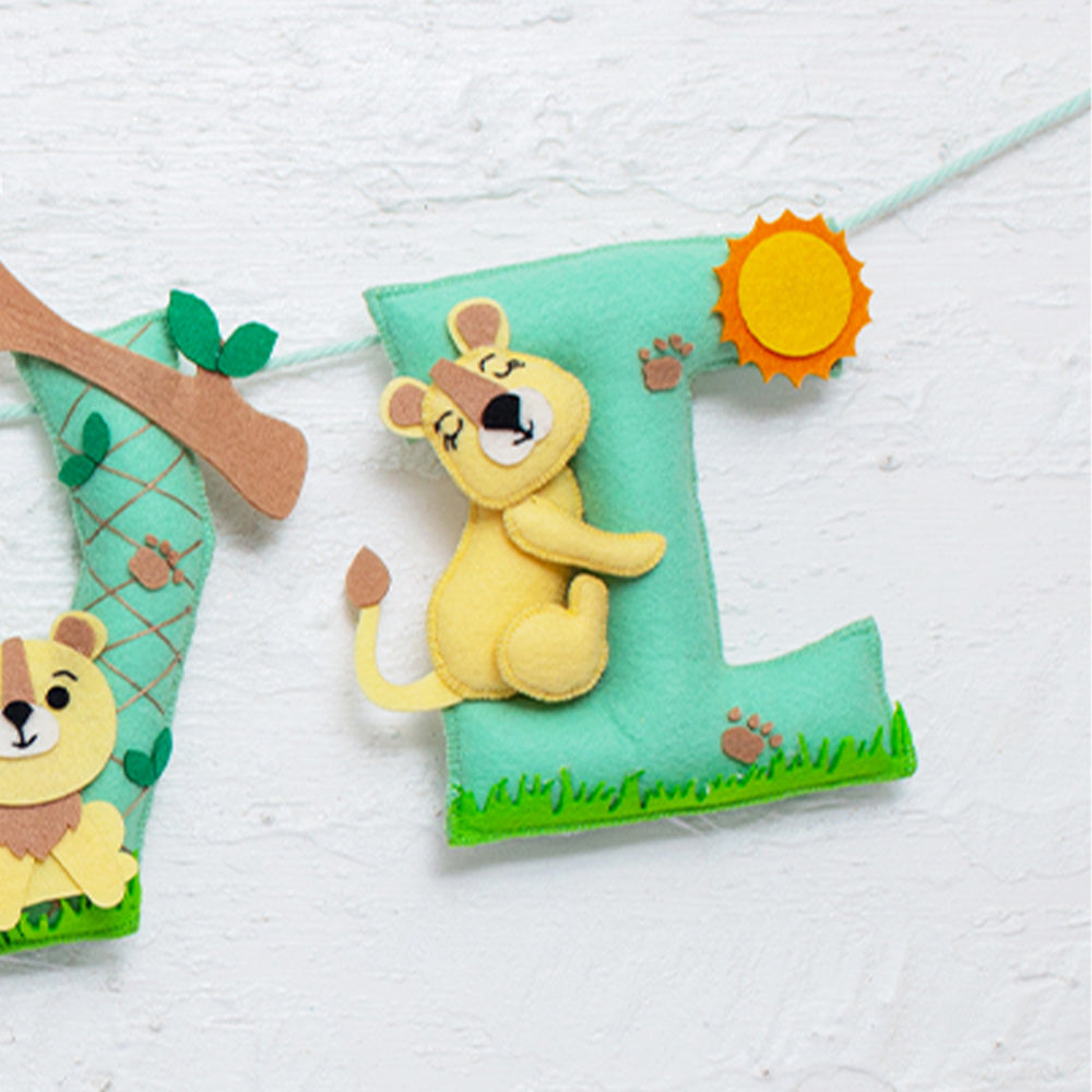 King of the Jungle Name Bunting/Garland