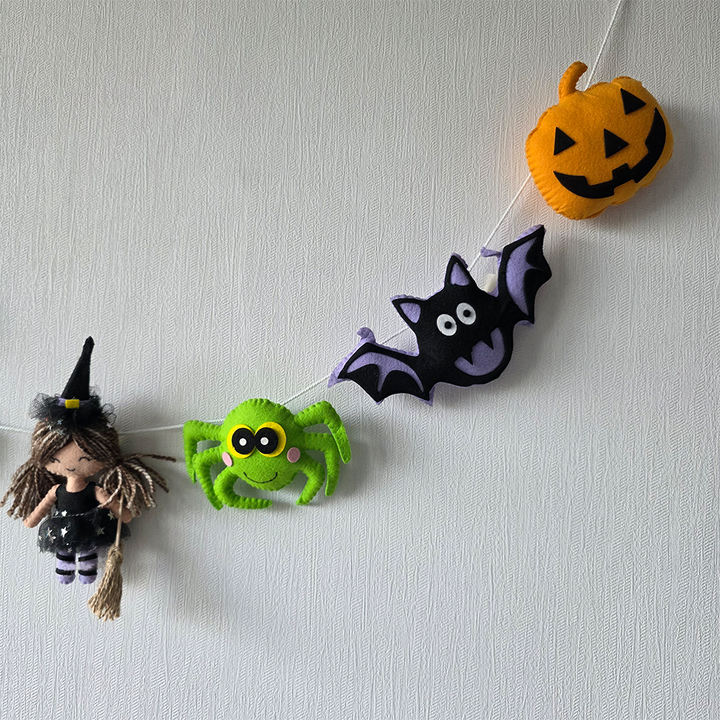 Happy Halloween Bunting – The Witch & Her Boo Crew