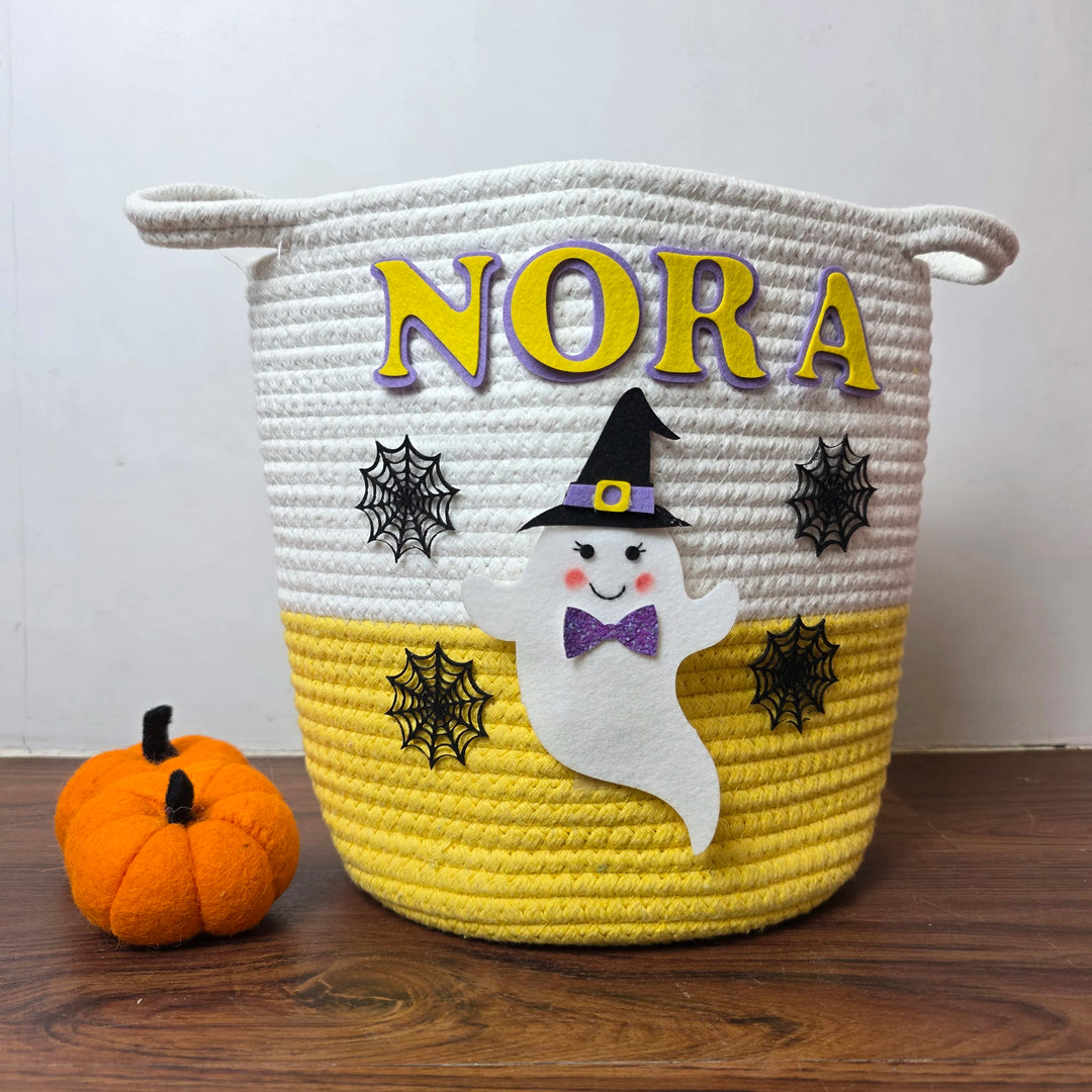 Trick-or-Treat Basket – Mystic Ghost