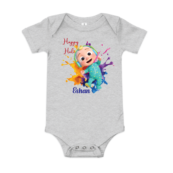 Happy Holi Romper - Cocomelon