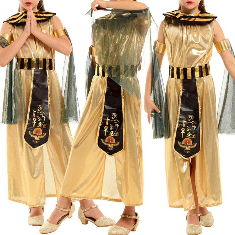 Halloween costume - Egyptian Sun Princess