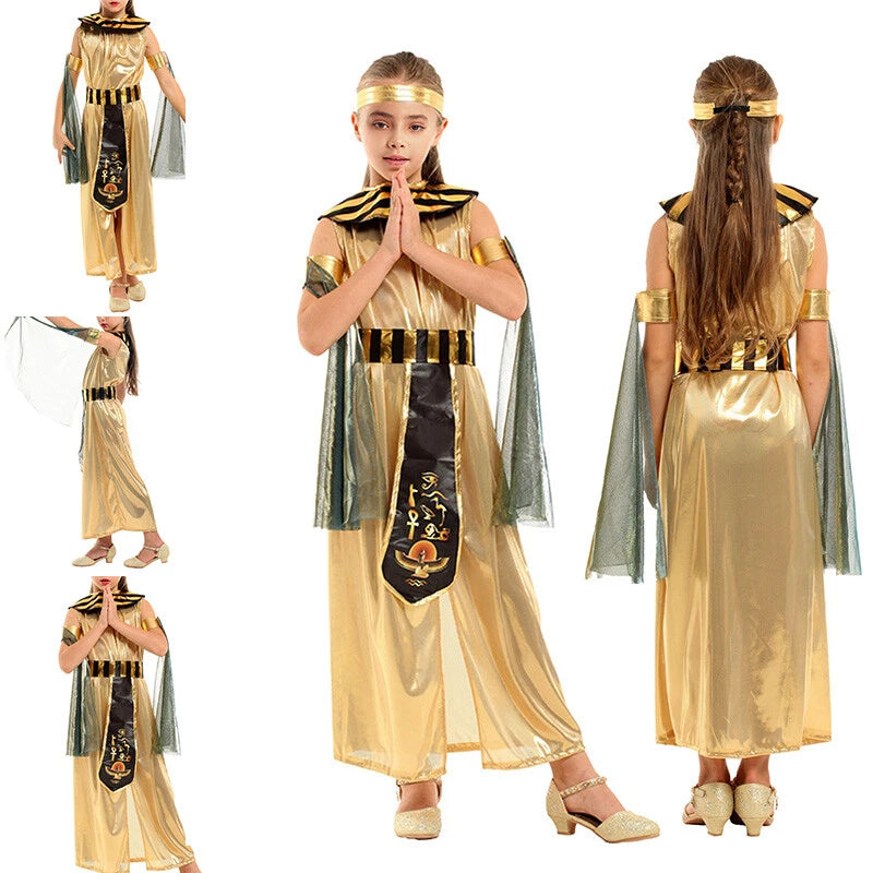 Halloween costume - Egyptian Sun Princess