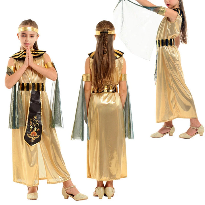 Halloween costume - Egyptian Sun Princess