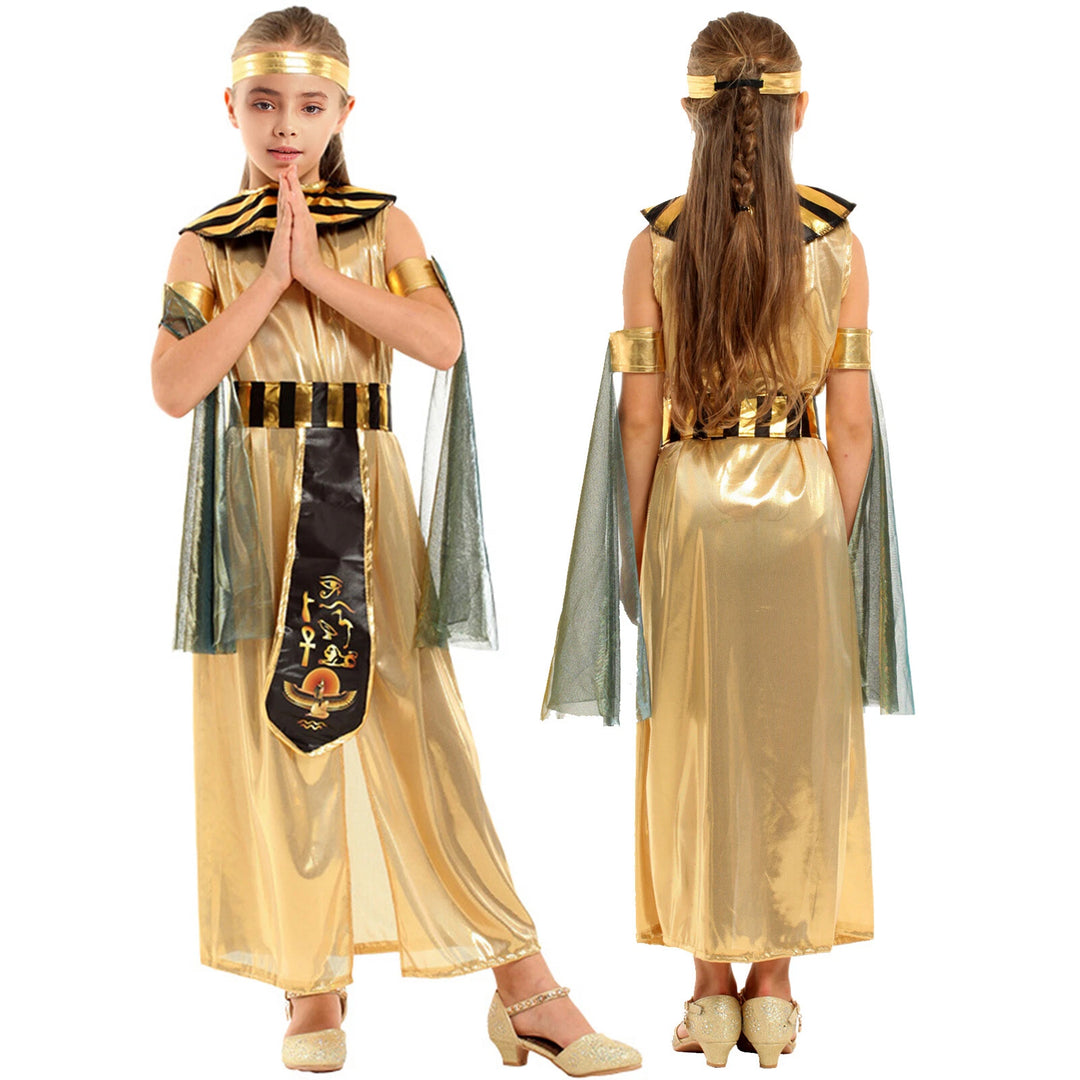 Halloween costume - Egyptian Sun Princess
