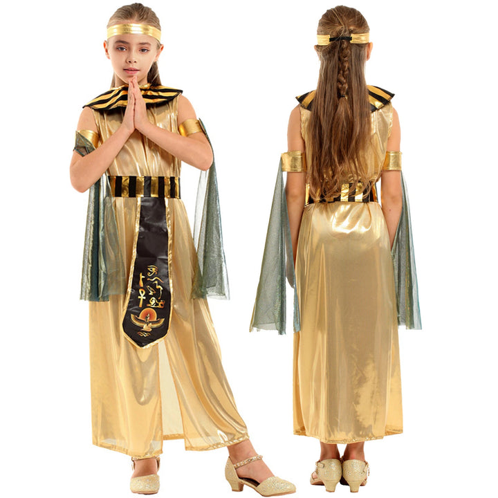 Halloween costume - Egyptian Sun Princess