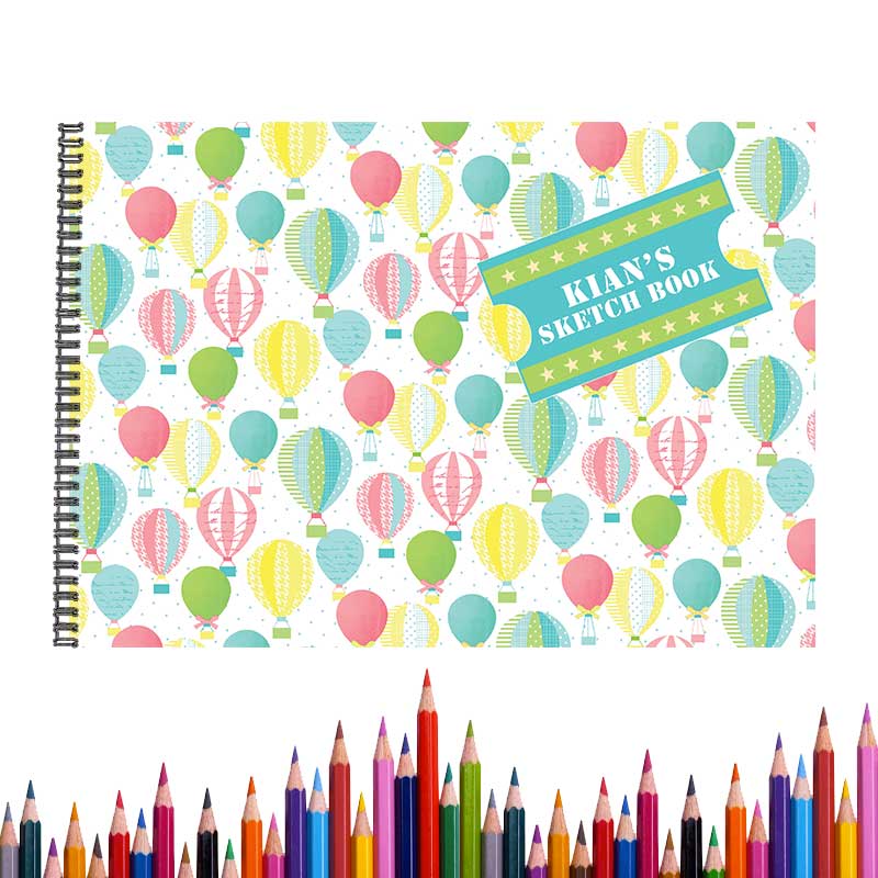 Air Balloons Sketch Book