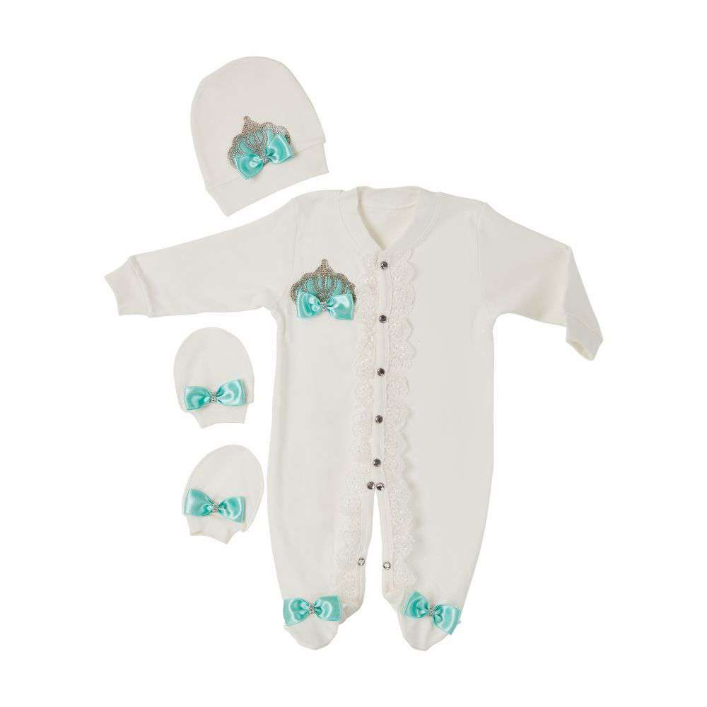 Peruvian Romper Set- Green