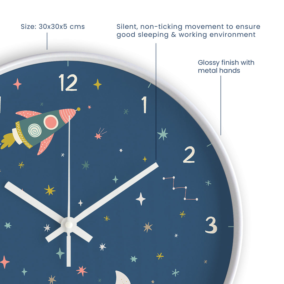 Wall Clock - Space