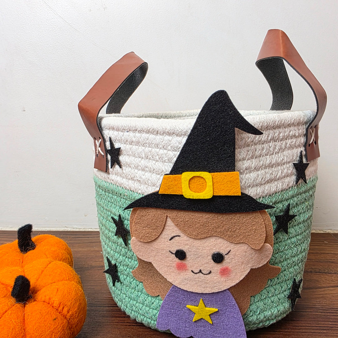 Trick-or-Treat Basket – Star Witch