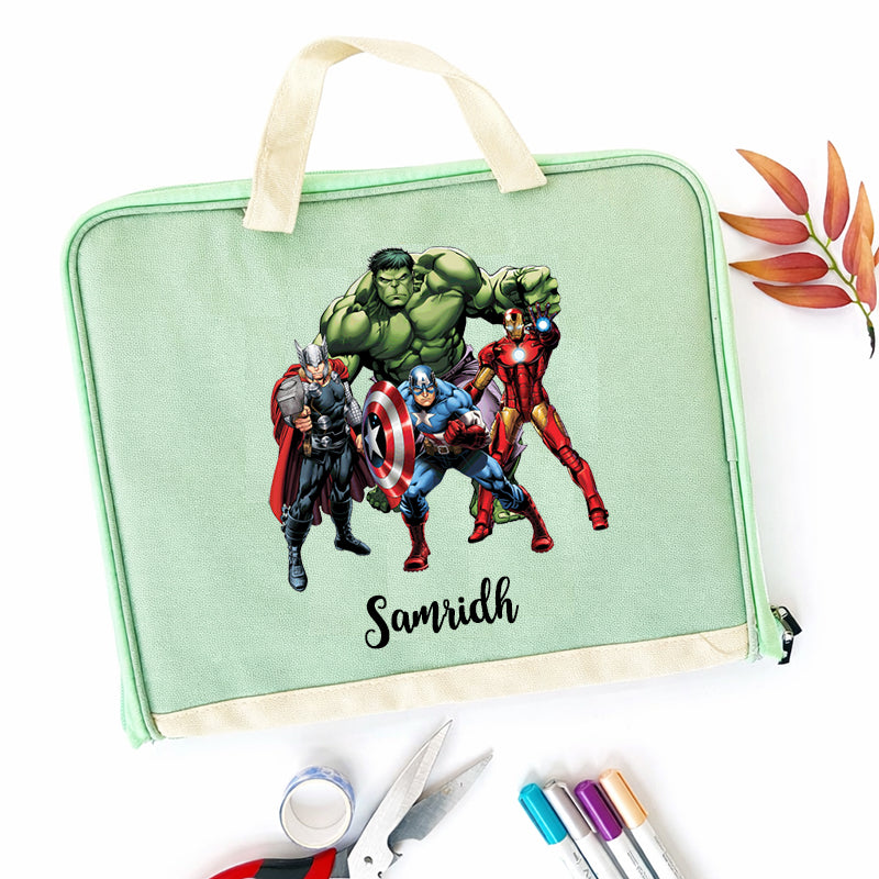 Expandable Folder - Super Hero