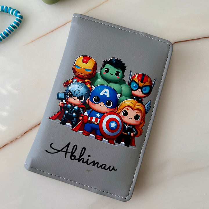 Passport cover + Luggage tag - Superhero