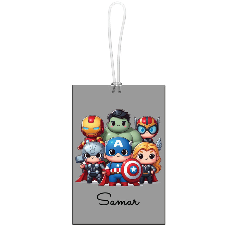 Passport cover + Luggage tag - Superhero