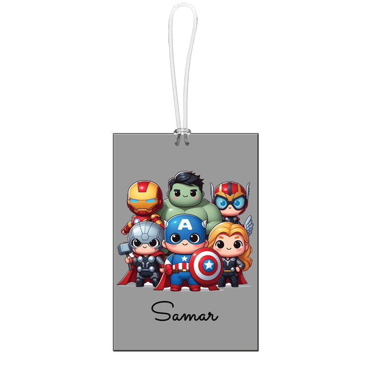 Passport cover + Luggage tag - Superhero