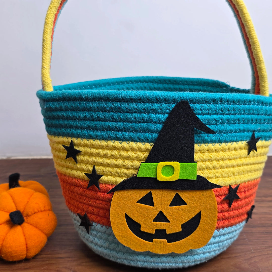 Trick-or-Treat Basket - Pumpkin Witch