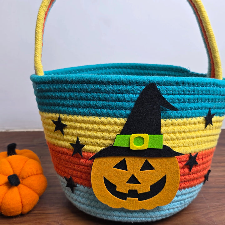 Trick-or-Treat Basket - Pumpkin Witch