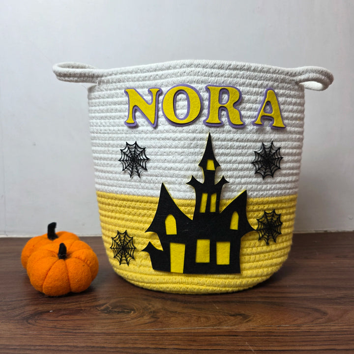 Trick-or-Treat Basket – Creepy Castle