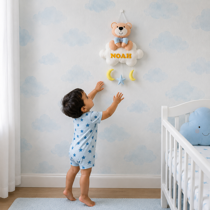 Babble Wrap Little Cloudmate Name Hanging