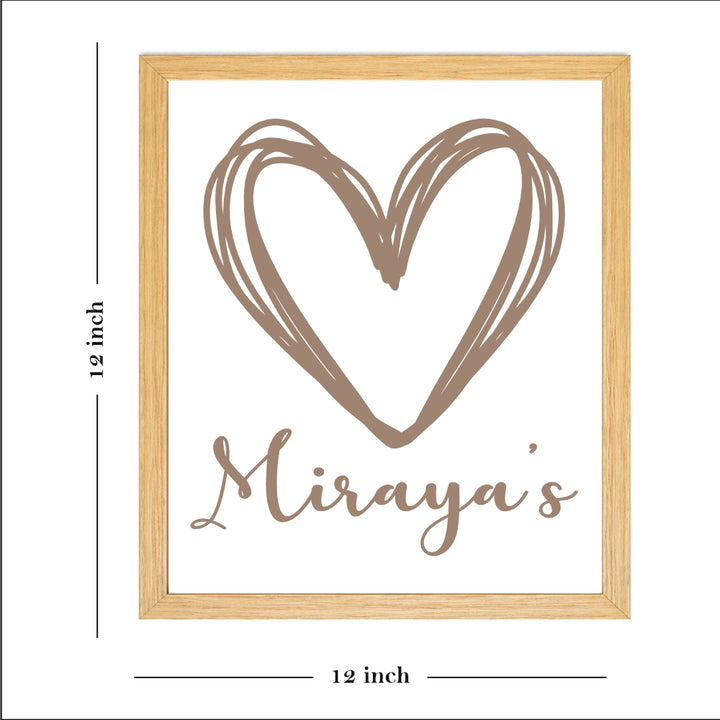 Wall Frame - Darling Love (Set Of 3)