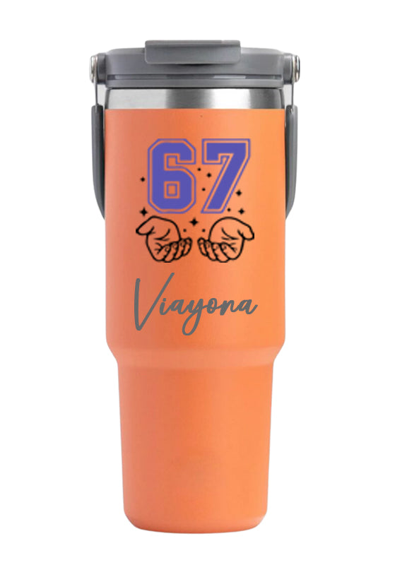 Tumbler with handle-900 ml