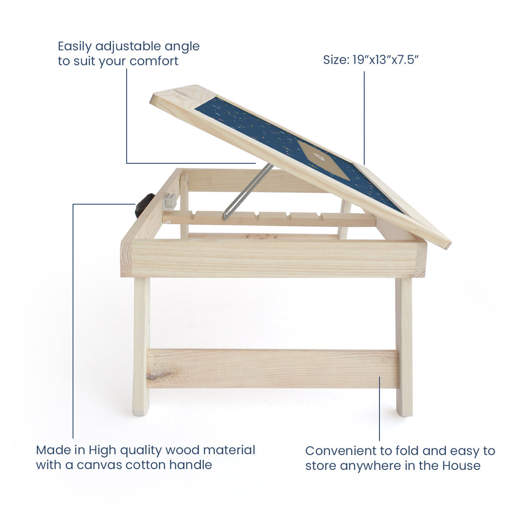 Foldable Desk - Twinkling Stars